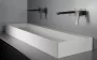 Deante Blur falsík alatti mosdó csaptelep titánium kivitelben