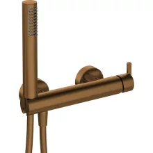   Deante Silia zuhany csaptelep zuhanyszettel, szálcsiszolt bronz BQS_C41M