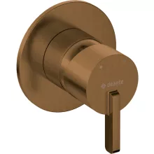   Deante Silia zuhanycsaptelep falsík alatti szereléshez, szálcsiszolt bronz BQS_C44L
