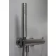 Deante Silia zuhany csaptelep zuhanyszettel, titanium BQS D41M