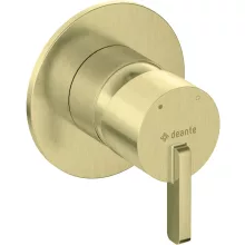   Deante Silia zuhanycsaptelep falsík alatti szereléshez, szálcsiszolt arany BQSR44L
