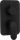 Deante Alpinia falon kívüli csaptelep belső egységhez, matt fekete BXY_NGAM