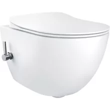   Deante Peonia fali WC csésze bidé funkcióval és keverőcsappal, fehér CBP 6WPW