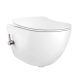 Deante Peonia Zero fali WC csésze bidé funkcióval és keverőcsappal, fehér CBP 6WPW
