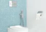 Deante Peonia 6 az 1-ben Rimless falsík alatti WC szett króm nyomólappal és soft close ülőkével