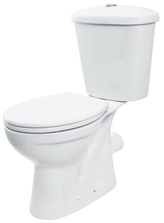 Deante Kompakt kerámia WC csésze szett hátsó kifolyással, fehér CDFD6LPS