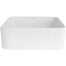   Deante Jasmin szögletes kerámia mosdótál 34,5 cm fehér CDJ_6U3S