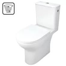   Deante Jasmin álló monoblokk kerámia WC csésze tartállyal, fehér CDJD6RPS