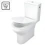 Deante Jasmin álló monoblokk kerámia WC csésze tartállyal, fehér CDJD6RPS