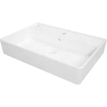   Deante Temisto kerámia mosdó 61x41 cm csaplyukkal és túlfolyóval, fehér CDT_6U7S