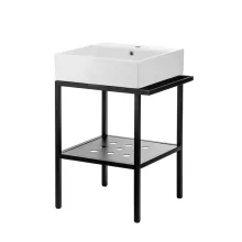   Deante Temisto 56,5x50 cm fürdőszobai mosdóállvány pultra ültethető mosdóval CDTS6U5S