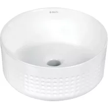 Deante Silia Hexa aszimmetrikus kerámia 36 cm mosdótál, fehér kivitelben