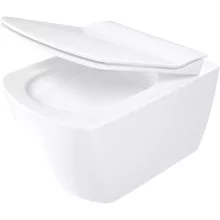   Deante Blur fali kerámia WC csésze ülőkével és bidé funkcióval, fehér CDZ_6WPW