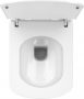 Deante Anemon perem nélküli kerámia fali WC csésze 37x51,5 cm, soft-close ülőkével CDZD6ZPW