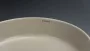 Deante Round pultra tehető kerámia mosdó 40 cm, bézs kivitelben