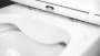 Deante Round Rimless fali kerámia WC csésze ülőkével, fehér CGRD6ZPW