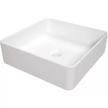   Deante Square pultra tehető kerámia mosdó 40,5 cm, fehér CGS6U4S