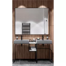   Deante Correo fekete 60x40cm-es fürdőszobai mosdóállvány CKC N60A