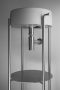 Deante Silia fürdőszobai mosdóállvány 36,5 cm törölközőtartóval, szálcsiszolt acél CKS F36A