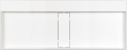 Deante Blur Pultra tehető gránit mosdó 100x40 cm lefolyófedéllel, alabástrom CQB_AU1S