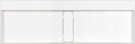 Deante Blur Pultra tehető gránit mosdó 120x40 cm lefolyófedéllel, alabástrom CQB_AU2S