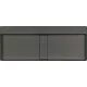 Deante Blur Pultra tehető gránit mosdó 100x40 cm lefolyófedéllel, antracit metál CQB_TU1S