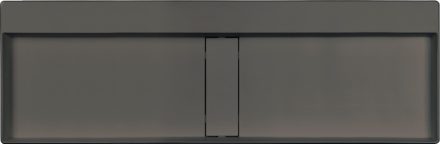Deante Blur Pultra tehető gránit mosdó 120x40 cm lefolyófedéllel, antracit metál CQB_TU2S