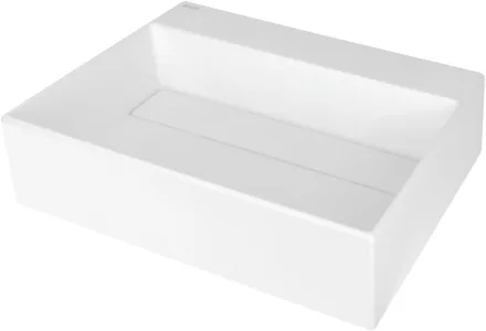 Deante Correo Pultra tehető gránit mosdó 50x40 cm, alabástrom CQR_AU5M