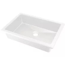   Deante Correo beépíthető gránit mosdó 50x35 cm, alabástrom CQR_AU5U