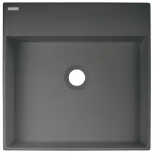   Deante Correo pultra ültethető gránit mosdótál 40x40 cm, antracit metál CQR_TU4S