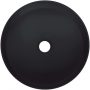 EGYEDI ÁR Deante Silia pultra ültethető gránit mosdótál 36 cm, matt fekete CQS_NU4S