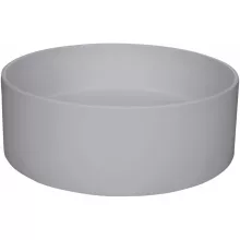  Deante Silia pultra ültethető gránit mosdótál 36 cm, szürke metál CQS_SU4S
