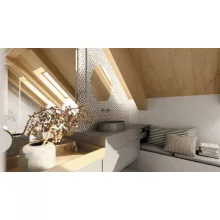   Deante Silia pultra ültethető gránit mosdótál 55x35 cm, antracit metál CQS_TU6S