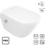 Deante Silia Smart Pro perem nélküli fali kerámia WC mosófunkciós okos ülőkével CSID6ZPW