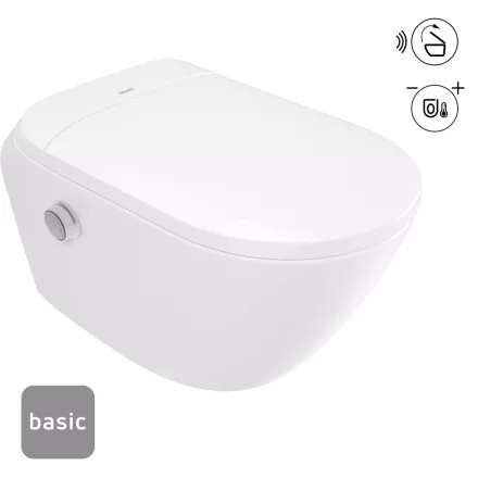 Deante Silia Smart perem nélküli fali kerámia WC automata okos ülőkével CSSD6ZPW