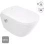 Deante Silia Smart perem nélküli fali kerámia WC automata okos ülőkével CSSD6ZPW