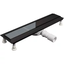 Deante Neo megfordítható zuhanyfolyóka padlóra 700 mm nero kivitelben
