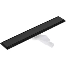   Deante megfordítható zuhanyfolyóka 80 cm, rozsdamentes acél, fekete KOS N08D