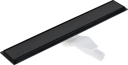 Deante megfordítható zuhanyfolyóka 80 cm, rozsdamentes acél, fekete KOS N08D