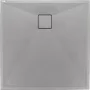 Deante Correo szögletes gránit zuhanytálca 80x80 cm, metál szürke KQR_S42B