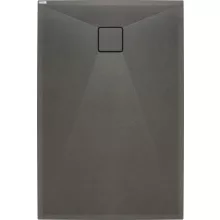   Deante Correo szögletes gránit zuhanytálca 90x70 cm, antracit metál KQR_T71B
