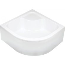   Deante Deep félköríves 90x90 mély akril zuhanytálca KTD_041B