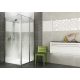 Deante Cubic szögletes zuhanykabin 90x90 cm, átlátszó üveggel, króm profil KTI 043P