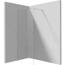   Deante Prizma fix Walk-in zuhanyfal 90x195 átlátszó üveggel, króm profilszín KTJ_039P