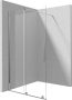 Deante Jasmin Walk-in zuhanyajtó 90x195 átlátszó üveggel, króm profilszín KTJ_039R