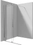 Deante Prizma Walk-in zuhanyajtó 90x195 átlátszó üveggel, króm profilszín KTJ_039R