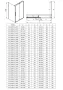 Deante Prizma Walk-in megfordítható zuhanyajtó 100x195 átlátszó üveggel, fehér profilszín KTJ_A30R