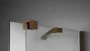 Deante Prizma Walk-in zuhanyajtó 120x195 cm átlátszó üveggel és szálcsiszolt bronz profilszínnel.