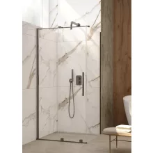   Deante Prizma Walk-in megfordítható zuhanyajtó 100x195 átlátszó üveggel, titánium profilszín KTJ_D30R