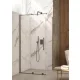 Deante Prizma Walk-in megfordítható zuhanyajtó 100x195 átlátszó üveggel, titánium profilszín KTJ_D30R